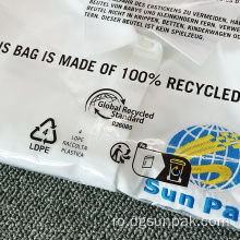 ambalare în saci de polietilenă Saci de avertizare de sufocare reciclabile